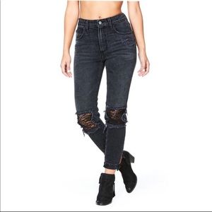 NWT LF carmar black boyfriend jeans